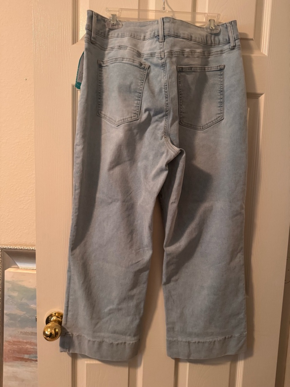 NWT Poppy & Grace from Stitch Fix Wide Leg Cropped Jeans-Sz 32 - Picture 4 of 4